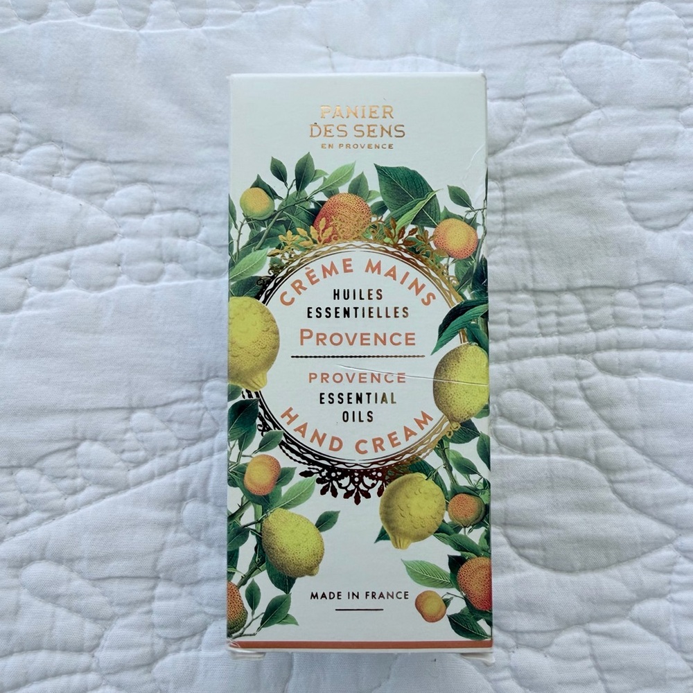 🏷️ NWT Panier Des Sens Provence Hand Cream, Orange Blossom 🍊🇫🇷
